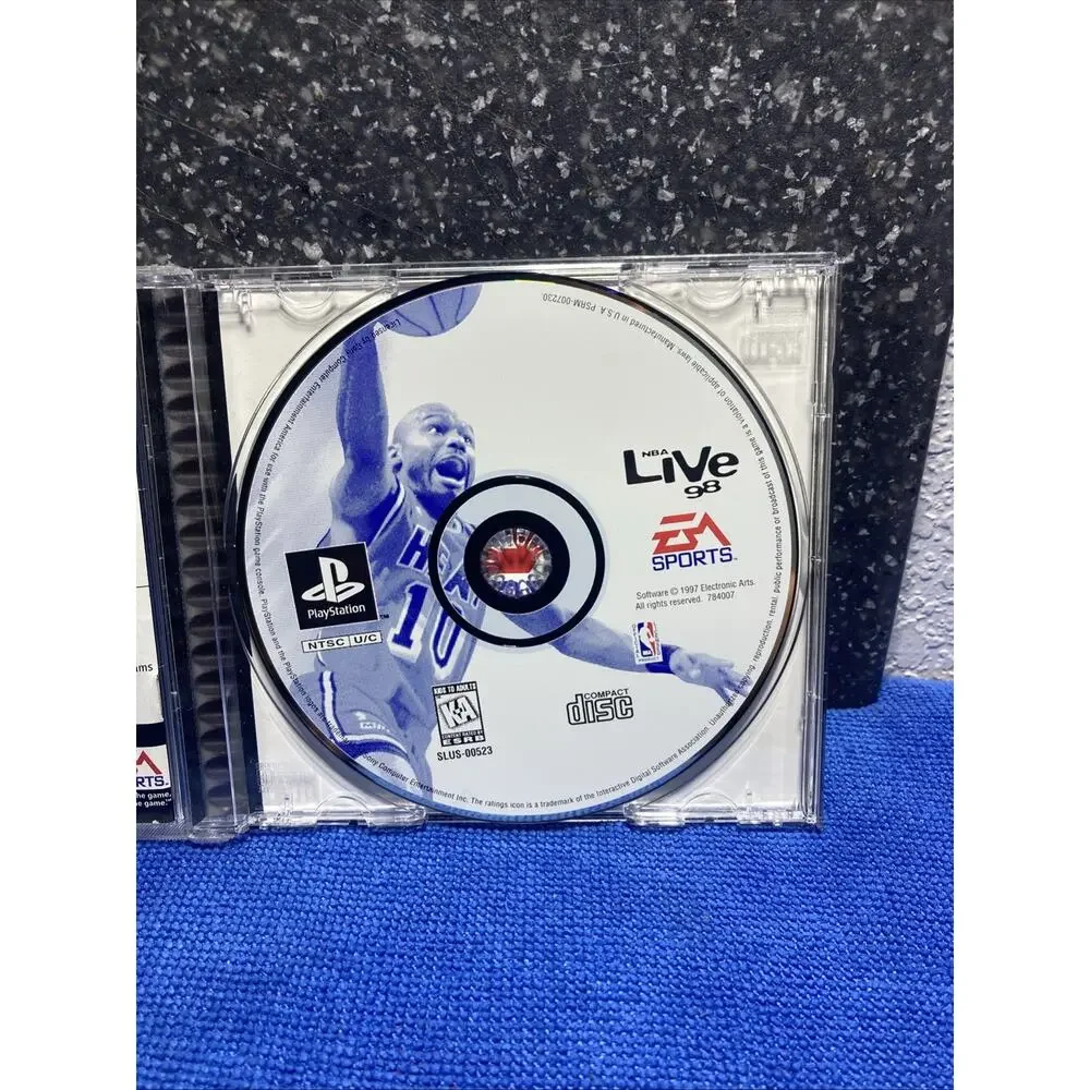 NBA Live 98 (Sony PlayStation 1) PS1 Complete CIB w/manual